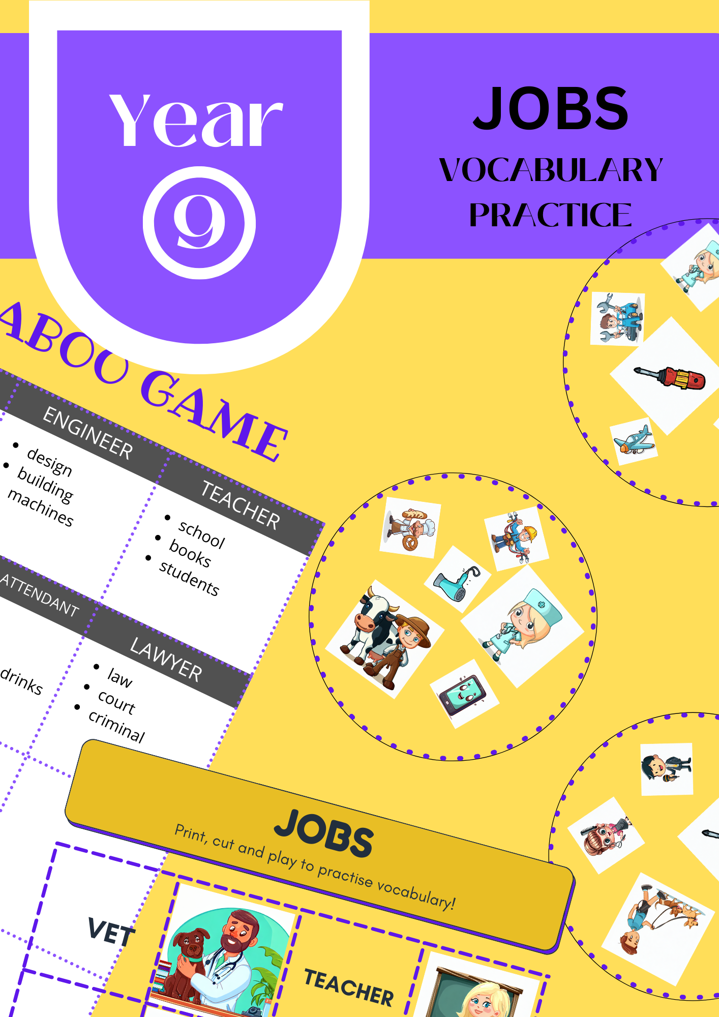 Jobs Vocabulary Games Anglick Jazyk U Itel U Itel M Cz